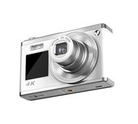 Digital Camera Video 60MP 4K 2.88 Inch 16X Zoom Auto Focus Gifts Takes Sharp Smooth(White)