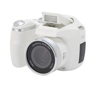 Digital Camera Video Remember, 4K 60m Versatile Stage Modes DSLR 2.88in LCD Screen for Travel Portrait Landscape (White)