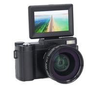 Digital Camera, Vlogging Camera Camera with Flip Screen 48MP for Photography (Black)