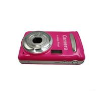 Digital Camera with 16MP Image and 16X Zoom, Featuring Stabilization for Stunning Videos in Any Setting (Red)
