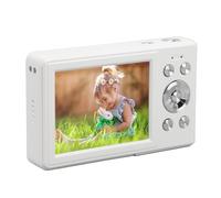 Digital Camera with 2.8inch Screen, 56MP, 1080P, 8x Zoom, IPS HD Display, CMOS Sensor, AF Autofocus, LED Fill Light, Type C Fast Charging, One Click Sharing, 750mAh Battery, ABS