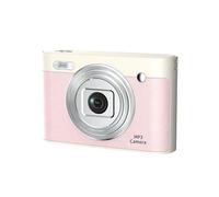 Digital Camera with 50MP Resolution, 8X Zoom, Dual Lens & 32GB Card Perfect for Capturing Memories (Pink A16 No card)