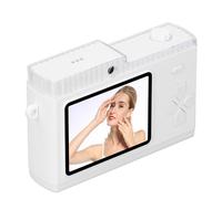 Digital Camera with Front and Rear Dual Lenses 48MP 1080P HD 8X Digital Zoom Autofocus Compact Camera with 2.4 Inch Screen for Travel (White)