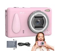 Digital Cameras - 4K HD Camera | Small Photography Device with 18x Zoom, Anti-Shake, Autofocus and 2.4 Inch Screen, Ideal for Students, Vlogs, Travel, Weddings