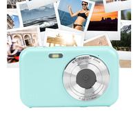 Digital Cameras, FHD 1080P Camera, 44MP Digital Point and Shoot Camera with 16X Zoom Anti Shake, 2.4 Inch Screen Compact Small Camera for Teens Adult Beginner (Green)