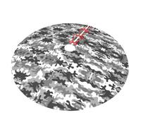 Digital Camo Print Festive Xmas Tree Skirt For Living Room Office Christmas And New Year Celebrations