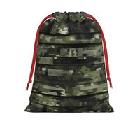 Digital Camo Print Gift Stylish Bags Holiday Parties Wedding Favors Candy Wrapping Storage Reusable