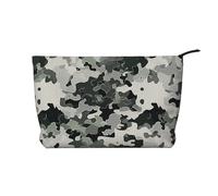 Digital Camouflage Printed Makeup Bag Corduroy Travel Cosmetic Bags Cosmetic Case Toiletry Bag Organizer for Women Mom Girls