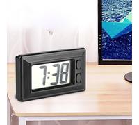 Digital car dashboard, LCD dashboard, electronic clock date and time calendar display, large LCD screen and large numbers, 77 * 42.4 * 17.7mm