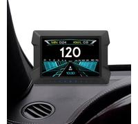 Digital Car Inclinometer - Smart Accurate Meter Data Display, Road Safety Tilt Angle Gauge off.road Navigation, Real-Time Pitch & Roll Monitor; Professional Grade Driving Dashboard Tool