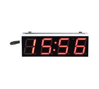 Digital Car LED Electronic Clock Time Temperature Voltage 3 In 1 Meter Temperature Voltage Module High-precision Car Digital Tube Electronic Clock