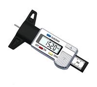 Digital Car Tyre Tire Tread Depth Gauge Meter Measurer Tool Caliper Thickness Gauges Tread Brake Pad Shoe Tire Monitoring System(B)