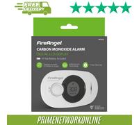 FireAngel Digital Carbon Monoxide Detector with 10-Year Sealed for Life Battery - FA3322 Humidity, Temperature and CO Alarm - Portable Carbon Monoxide Alarms for Home and Travel - CO Detector Monitor