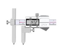 Digital Center Distance Caliper for Edge and Hole Measurement, 150-300mm Range, High Precision 0.01mm