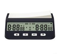 Digital Chess Timer with Large Seesaw Button and Clear Display Multi Function Energy Saving Chess Clock For Go And Other Chess Types