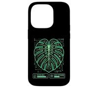 Digital Circuit Monstera Sci-Fi Botany Case for iPhone 14 Pro