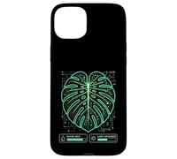 Digital Circuit Monstera Sci-Fi Botany Case for iPhone 15 Plus