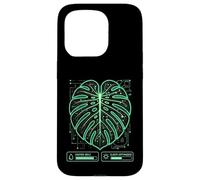 Digital Circuit Monstera Sci-Fi Botany Case for iPhone 15 Pro