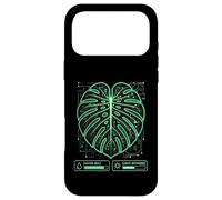 Digital Circuit Monstera Sci-Fi Botany Case for iPhone 17 Pro Max