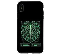 Digital Circuit Monstera Sci-Fi Botany Case for iPhone XS Max