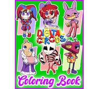 Digital Circus Coloring Book for kids