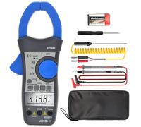 Digital Clamp Meter, 4000 Counts Multimeter with AC/DC Current Voltage,1000A 750V Auto-Ranging Circuit Voltage Testers, YF-870MR Meter Ohm, Capacitance, Duty Cycle, Temperature, Diode