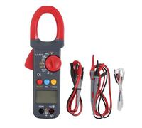 Digital Clamp Meter, 9 Count Multimeter, AC Voltage t Frequency Tester, Multifunctional Clamp Meter with Test Pens for Industrial Household Electl Testing