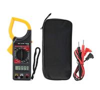 Digital Clamp Meter DT - 266, Electronic Multimeter with Data Hold and Overload Protection, Handheld AC/DC Current Voltage Tester for Electricians, Max 1999 Counts LCD