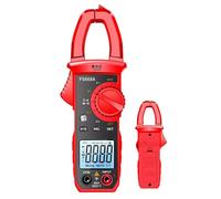 Digital Clamp Meter - Electric Multimeter, Current Tester, Portable Voltage Detector | Clamp Meter With Auto Range, Smart Meter For Automotive Diagnostic,