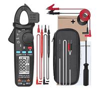 Digital Clamp Meter Multimeter DC AC Current 100A 0.1/1mA Car Repair Ammeter Voltage Ohm NCV Continuity Tester Quickly Accurately Reading Easy(ACM91 with T1101)