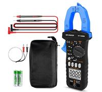 Digital Clamp Meter, YF-7200B Multimeter TRMS Auto-Ranging AC DC Volt Amp, Current Clamp for AC DC Voltage, Amp, Ohm, Capacitance, Diode, Continuity Tester and NCV