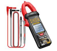 Digital Clamp Multimeter - Portable Voltage Tester 4000 Counts | Smart Digital Display Clamp Meter for Electrician Workshop Garage Automotive Home Industrial DC AC Measurement