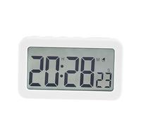 Digital Clock/Desktop Table Clocks/Snooze/ 12/24H Display/Small Clock/Desk Clocks Count Timer for Beside Kids, White