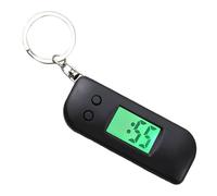 Digital Clock Keychain,Glow-in-The-Dark Pocket Watch Keyring with LED Display for Travel | Electronic Clock Keychain for Athletes Teens Women Girls Family Men Son Boys