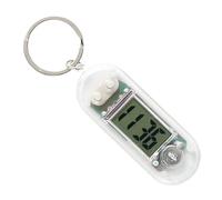 Digital Clock Keychain | Silent Watch Ornament - Mini Tabletop Clock, Portable Electronic Timepiece for Exam Review Library Study Room