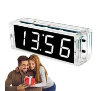 Digital Clock Kit, Tube Digital Clock Kit, 1 Inch Clock Kits - Clock Mechanism Kit, Clock Kits for College and Secon Teaching