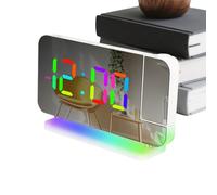 Digital Clock | LED Display Adjustable Brightness | Projection LED Alarm Clock - for Bedrooms Living Rooms Kitchens Desk Nightstand Table Bedside Dormitory
