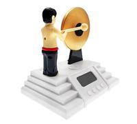 Digital Clock - Small Digital Alarm Clock, Creative Portable Desk Clock | Adjustable Clock with Gong, Multipurpose Digital Wall Clock Suitable for Heavy Sleepers (6.22 X