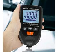 Digital Coating Thickness Gauge, Car Painting Thickness Meter with Backlit Display, Measurement Range 0-1500um, 0.1µm Resolution, Auto Off, for Automotive Use