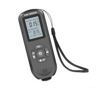 Digital Coating Thickness Gauge HW-300S with Dual Probe Magnetic Induction Eddy Current, LCD Backlit Display for Automotive Paint Film Measurement on Metal Substrates, 0-2000μm Range(Vertical screen)