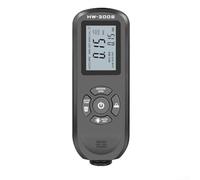 Digital Coating Thickness Gauge HW300S for Measuring Paint Thickness on Cars Dual Measurement Principles F and N (black)