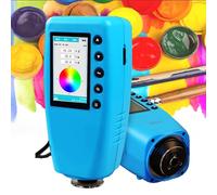 Digital Color Analyzer, Precise Colorimeter for Industrial Use, 4mm Aperture, CIELAB & ΔE*ab, Auto Calibration, Dual Positioning for Toys, Plastics, & Paints
