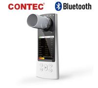 Digital Color Spirometer Handheld Lung Volume Device Mouthpiece Bluetooth+ USB