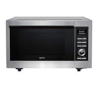 Igenix Digital Combi Microwave with Stainless Steel Trim 30 Litre 1000W, Stainless Steel