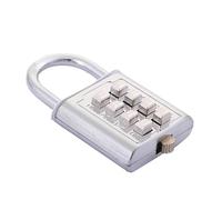 Digital Combination Padlock | 8/10 Digits Small Locker Lock | Digital Code Padlock - for Fence, Students, Sports Locker