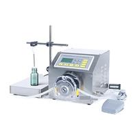 Digital Control Edible Olive Oil Juice Milk Coffee Liquid Peristaltic Pump Weighing Filling Machine for Drinks