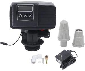 Digital Control Valve for Water Softeners | Time & Metered On-Demand Valve Head with Display | Includes Power Cord & Water Distributor