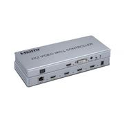 Digital Converter, 4K 2x2 Video Wall Controller 1 /DVI Input 4 Output TV Processor Images Stitching