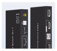 Digital Converter, 8k 2.1 Switch In 4K 120Hz 8K 60Hz Dual Port USB 3.0 KVM HDR HDCP2. Switcher