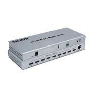 Digital Converter, Multi-viewer 4k 8 In 1 Out Seamless Switch Quad Multiviewer Picture Screen Divider Channel Display With RJ45 Rs-232